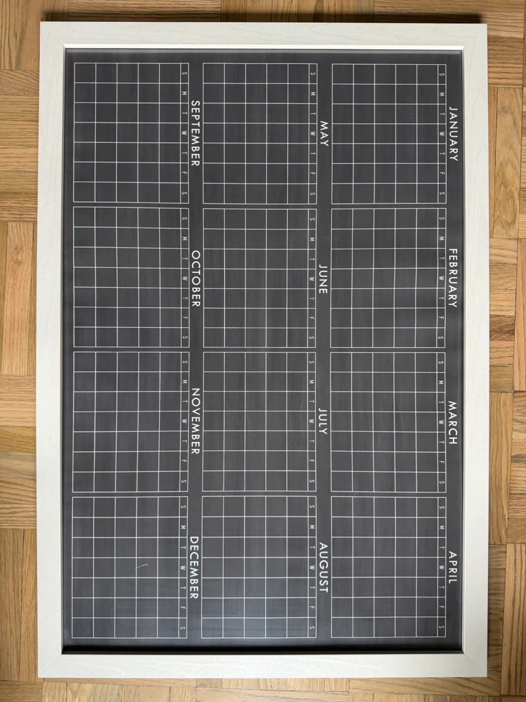 Magnetic dry erase board from Etsy