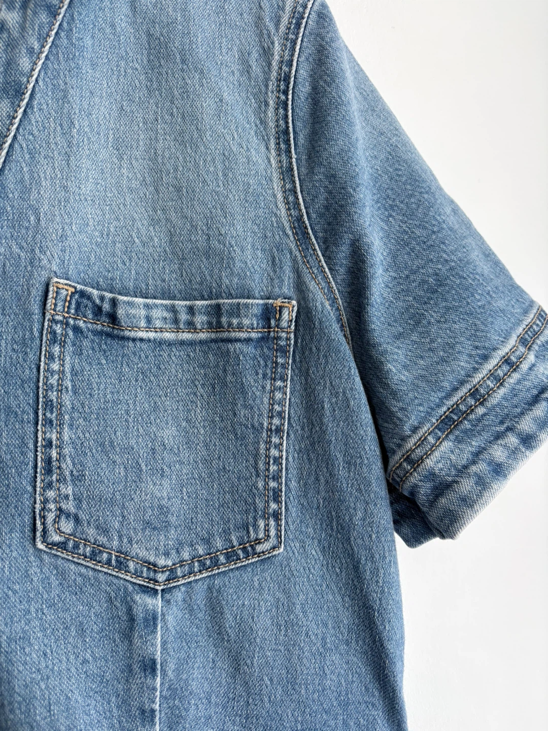 Reitmans Short-Sleeve Denim Mini Dress XL (original $79.90) - photo 4