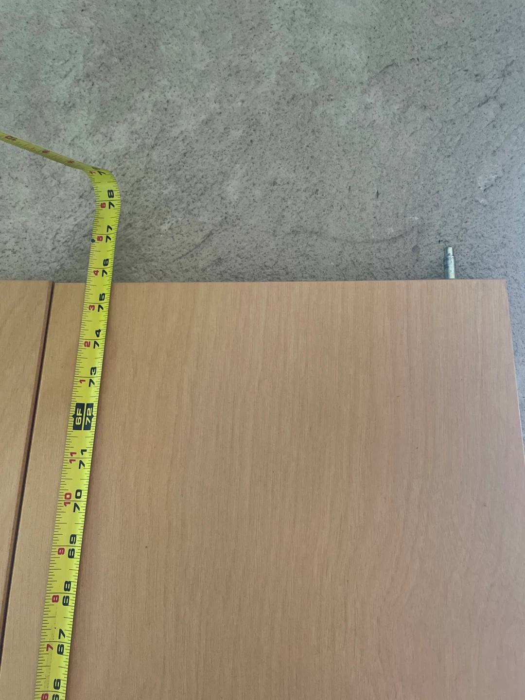 Three Wood front Closet Doors with hardware (bifolds) - photo 3