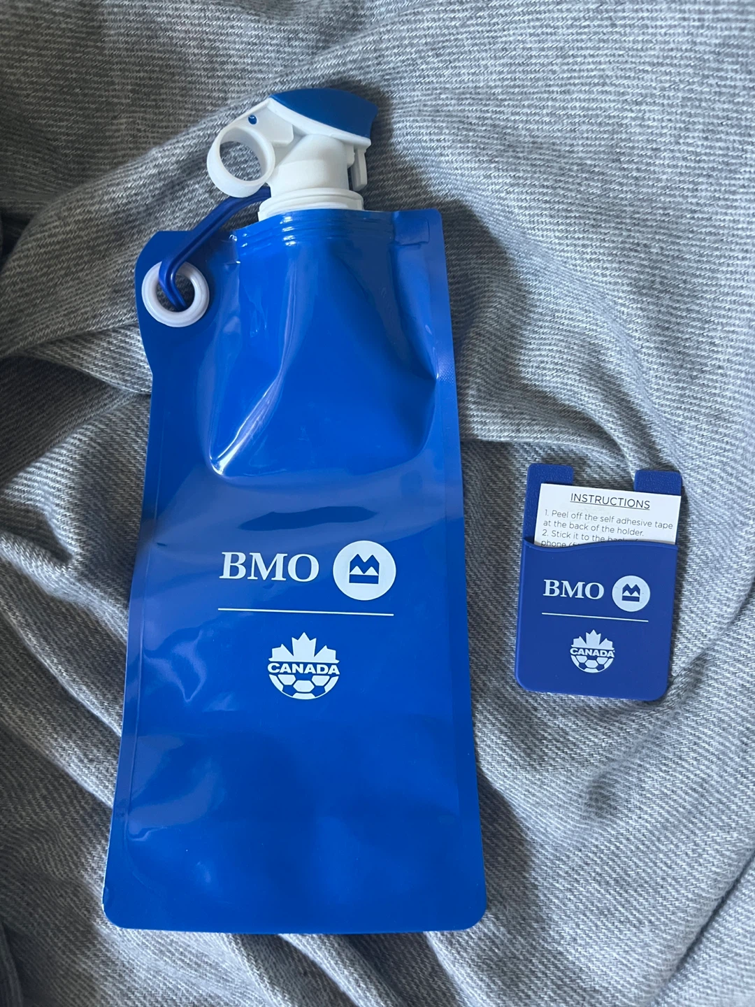 FIFA BMO Reusable Bottle and Card holder