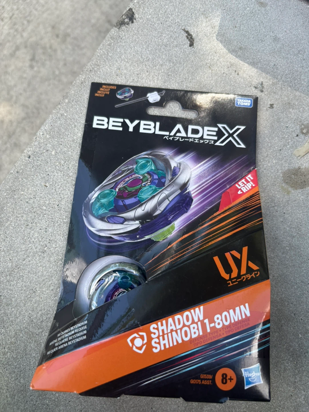 Beyblade X Shadow Shinobi 1-80MN