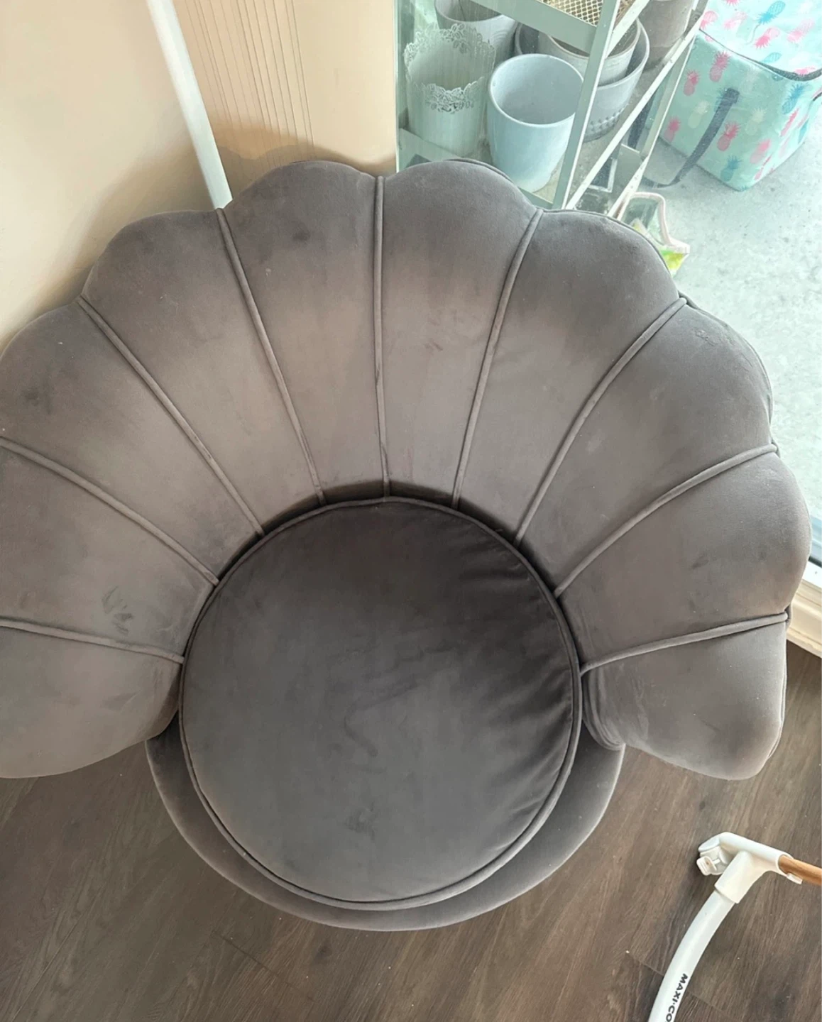 KARE DESIGN Accent Chair - Grey Velvet - photo 2