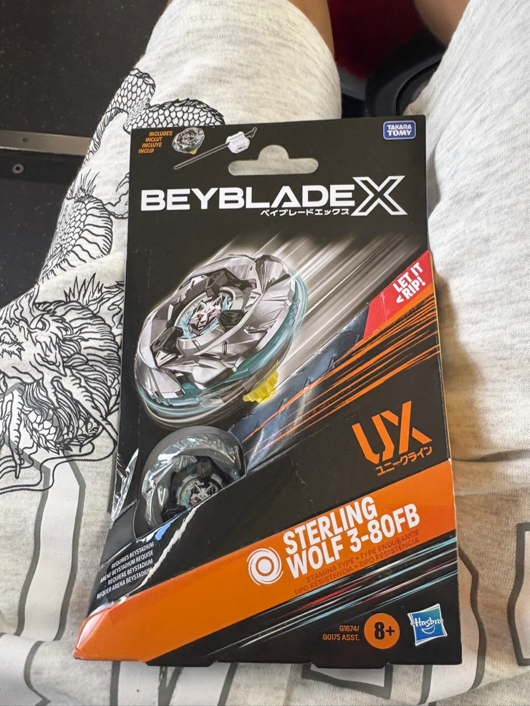 Beyblade X Sterling Wolf 3-80FB