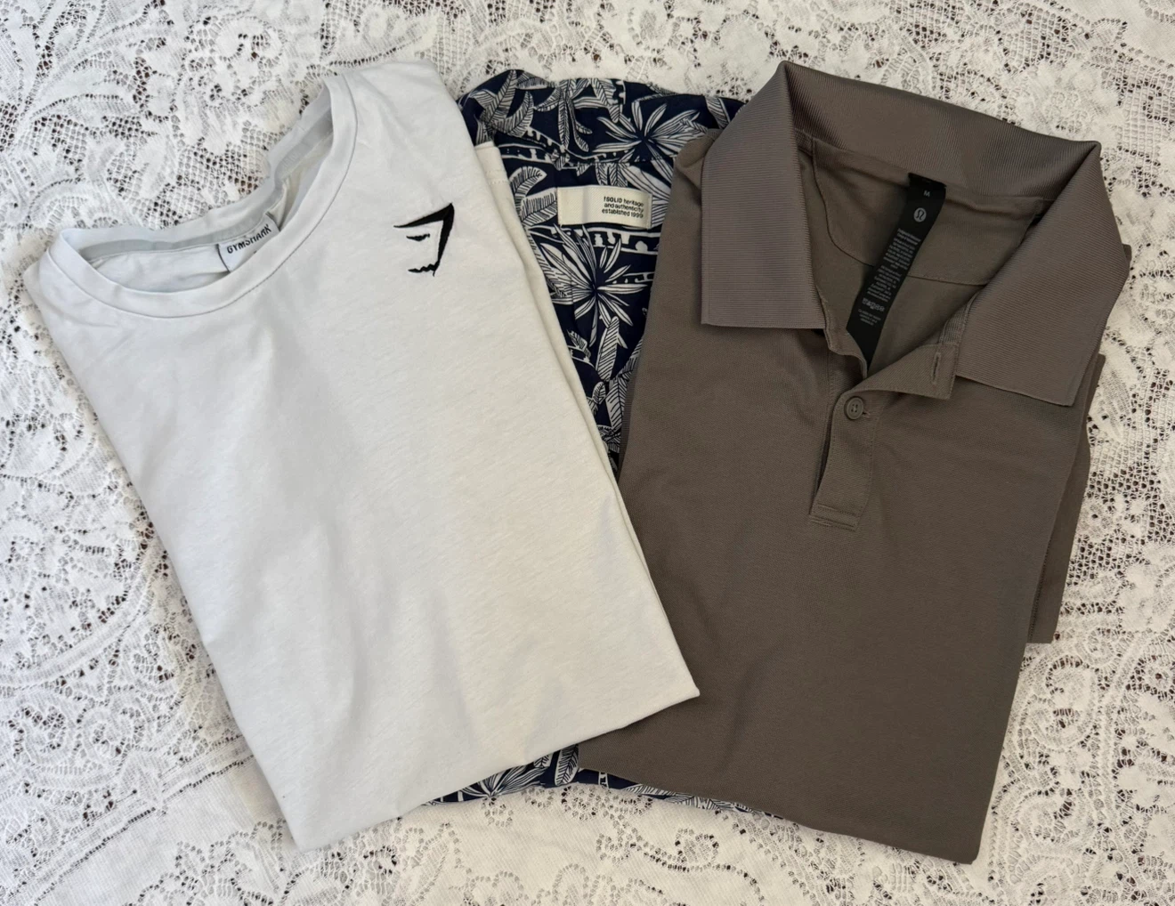 Men’s Shirt/T-shirts From $10.00 - Gymshark etc./Authentic!