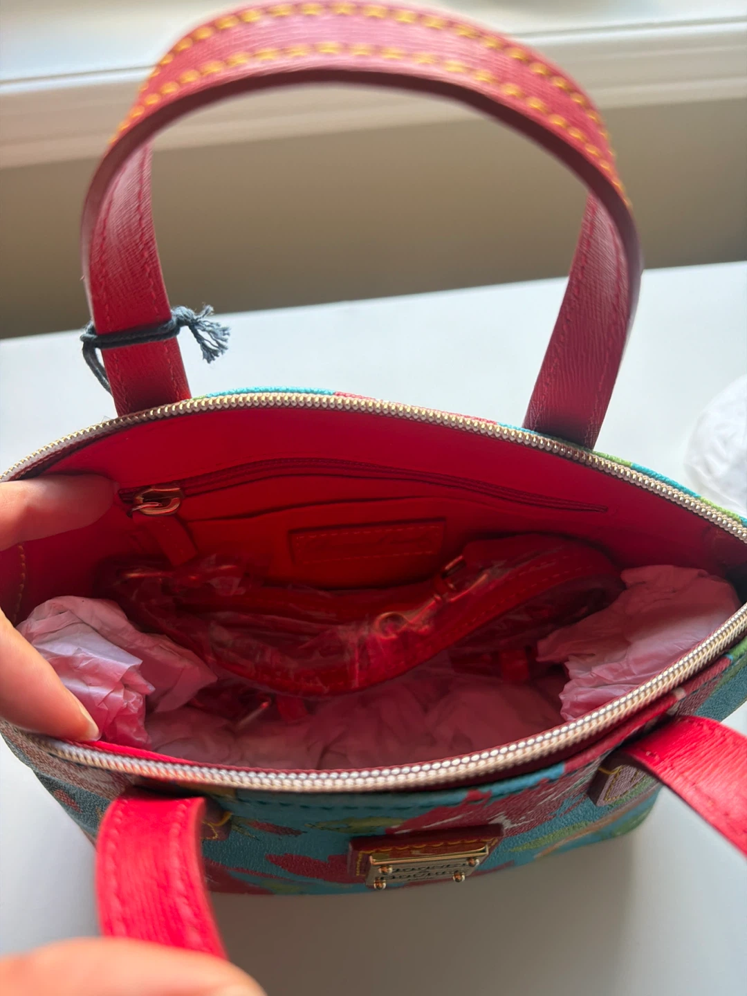 Dooney & Bourke Floral Satchel with strap - photo 2