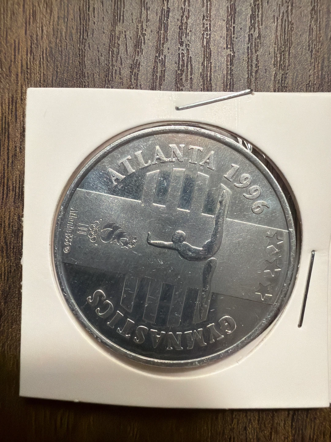 1996 U.S. Olympic Team General Mills Proud Sponsor Coin - photo 2