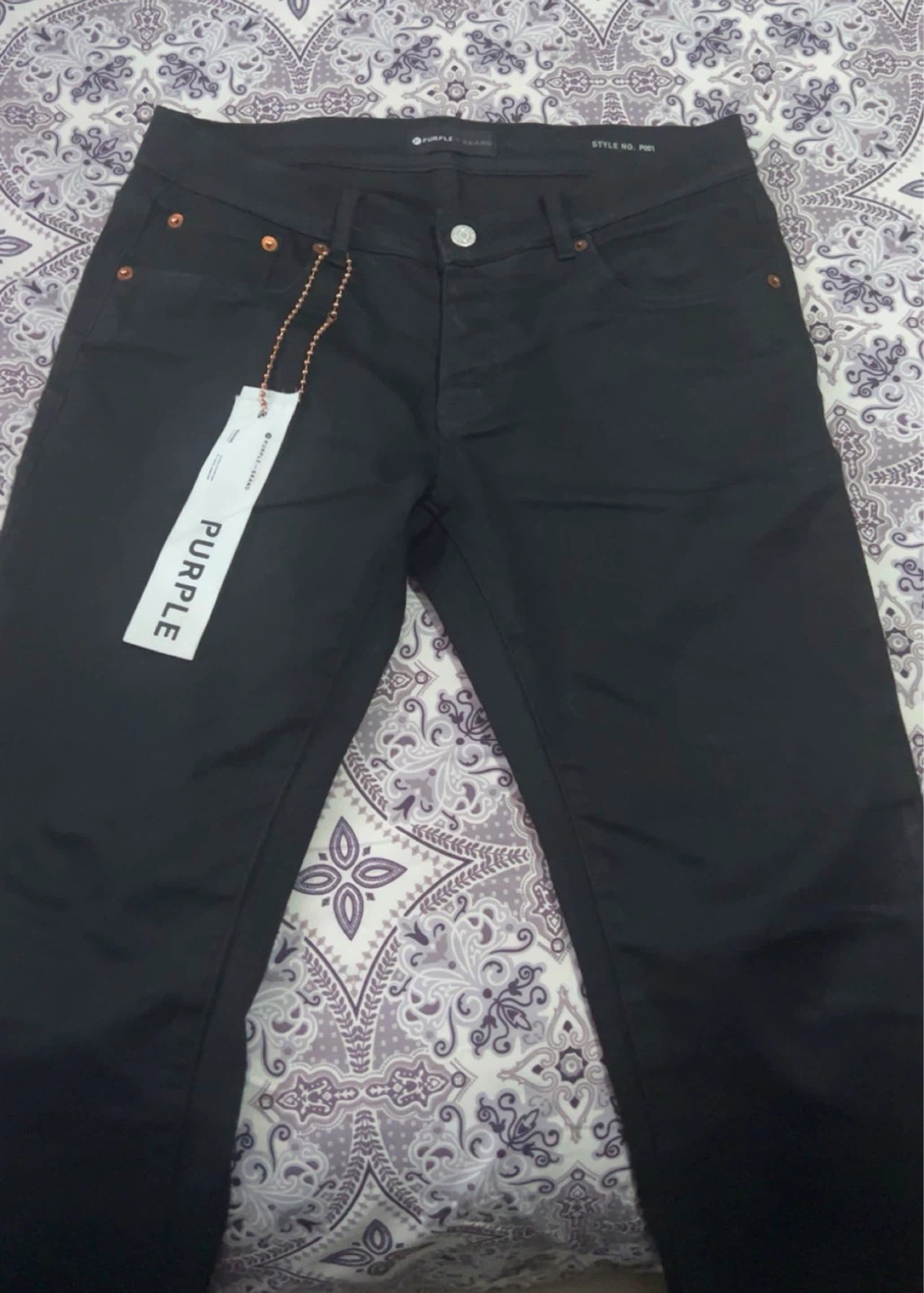 Purple Brand Black Jeans