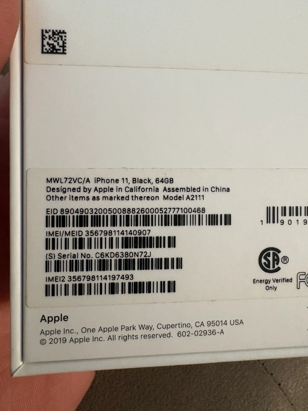 Apple iPhone 11 Black 64GB - photo 3