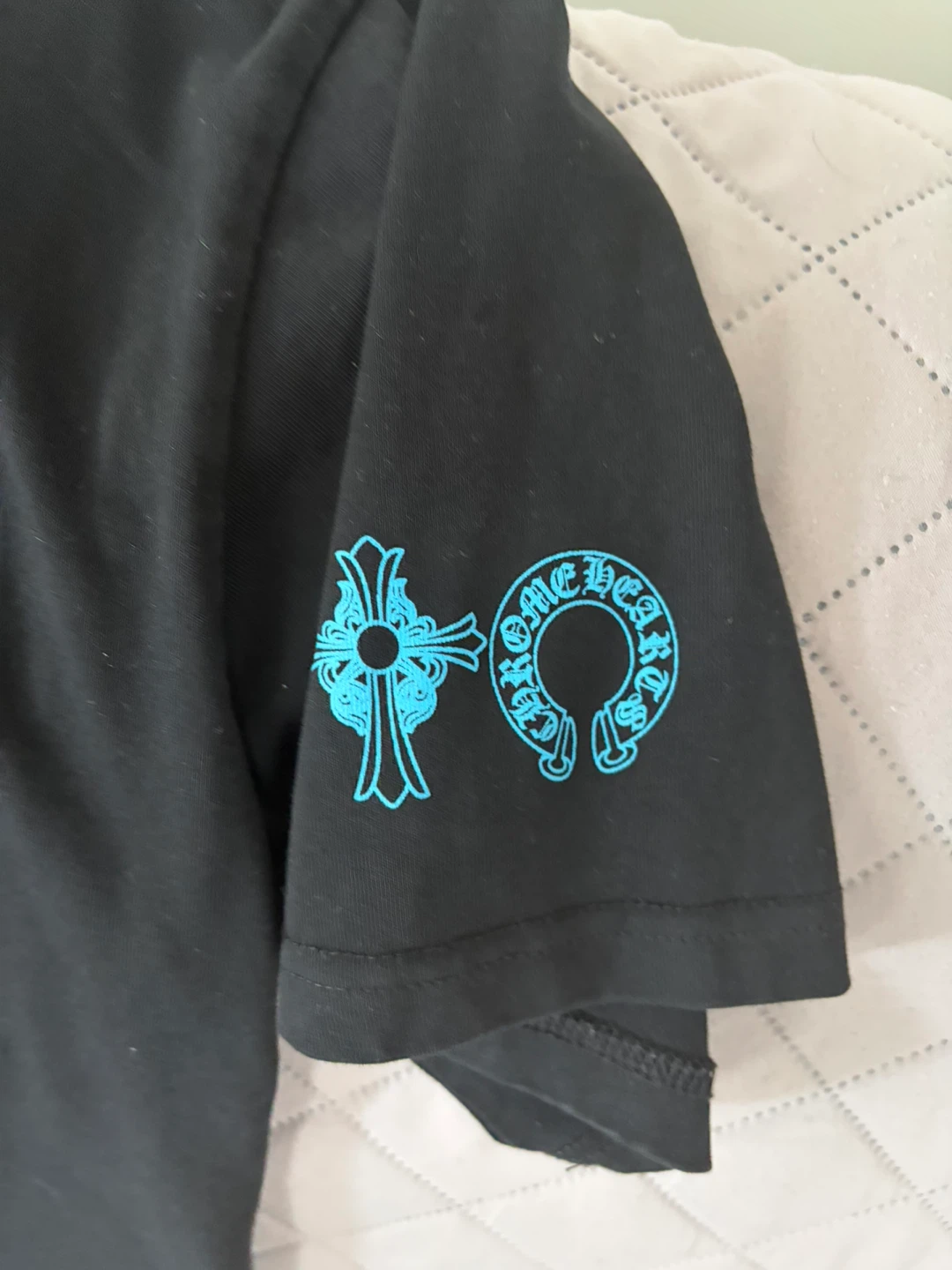 Chrome Hearts Black T-Shirt - photo 3