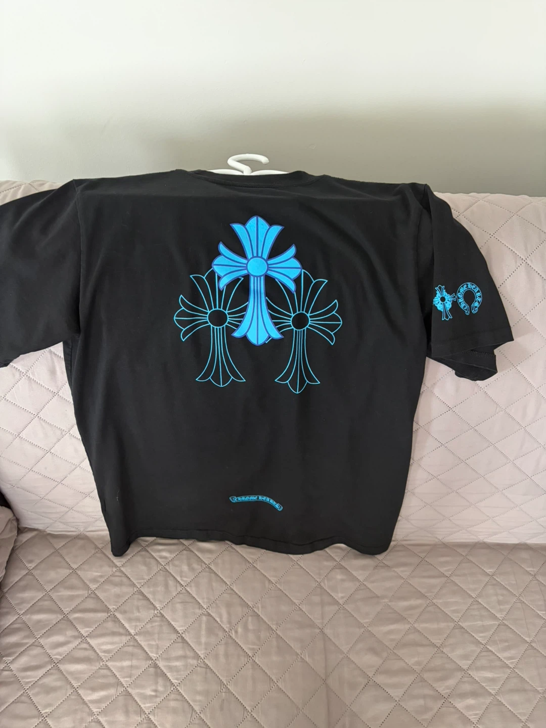 Chrome Hearts Black T-Shirt - photo 2