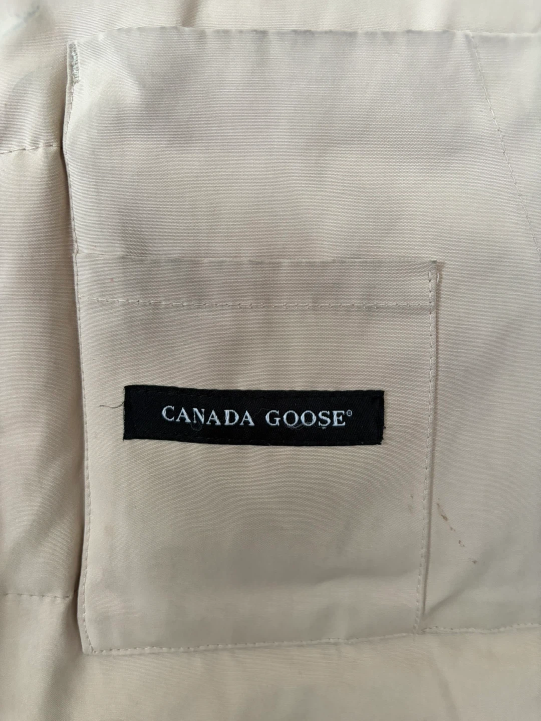 Canada Goose Puffer Vest - Tan - Size S/P - photo 2