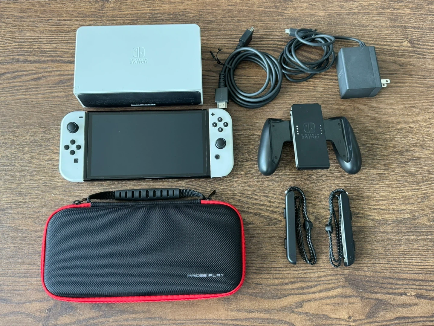 Nintendo Switch OLED with case
