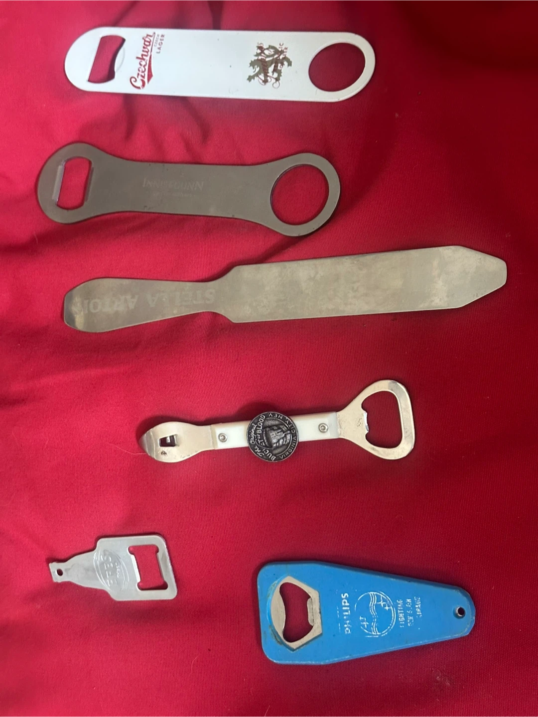 Collectible alcohol bottle openers