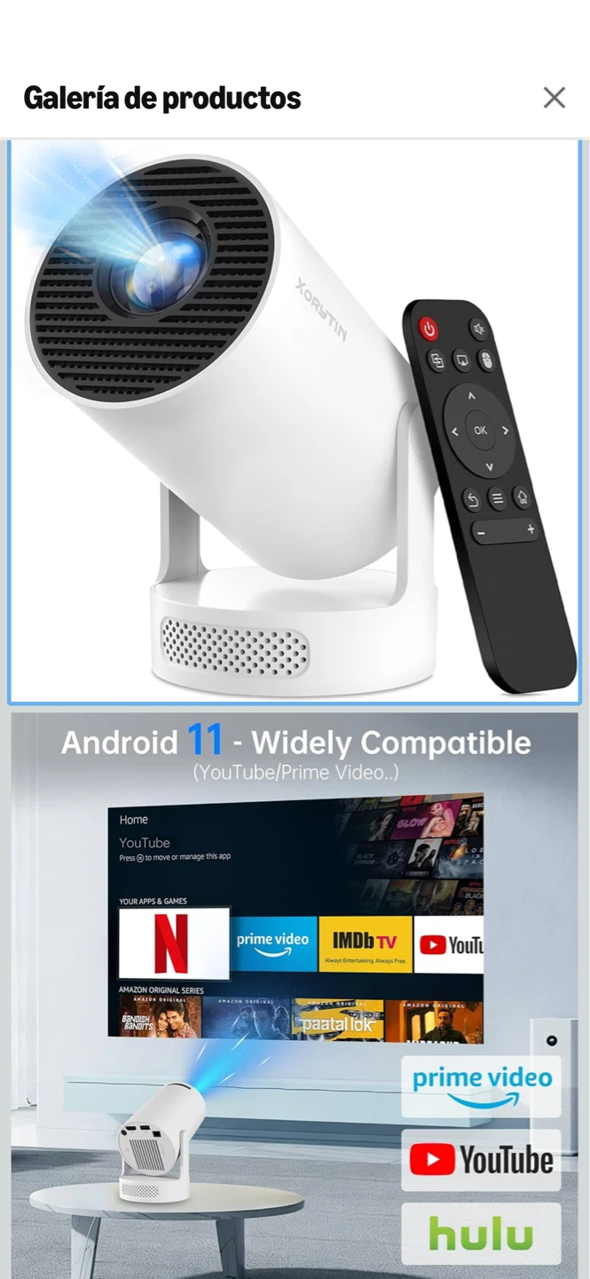Xorytin Portable Mini Projector