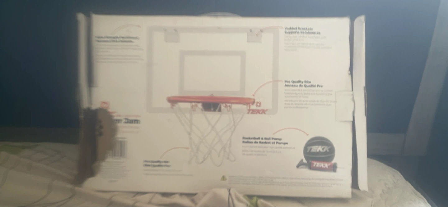 TEKK Indoor Mini Basketball Hoop Set