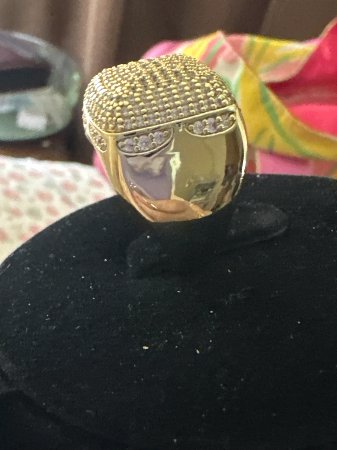 14kGold laminated Paved Ring - photo 2