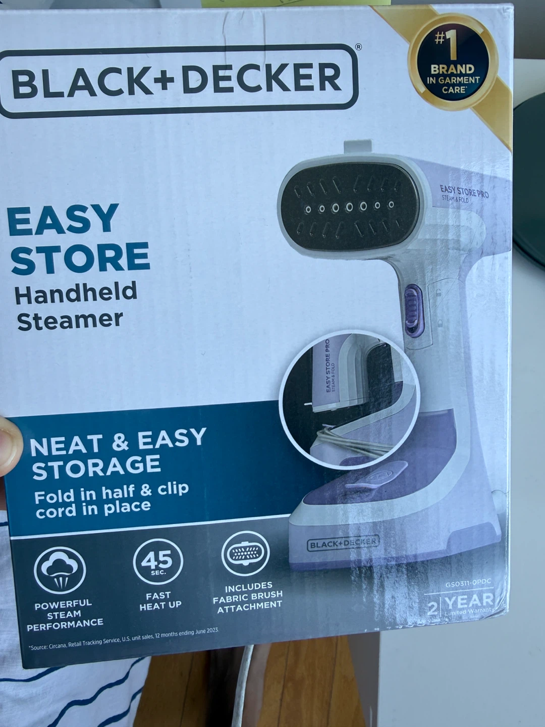 BLACK+DECKER Easy Store Pro Handheld Steamer - photo 3