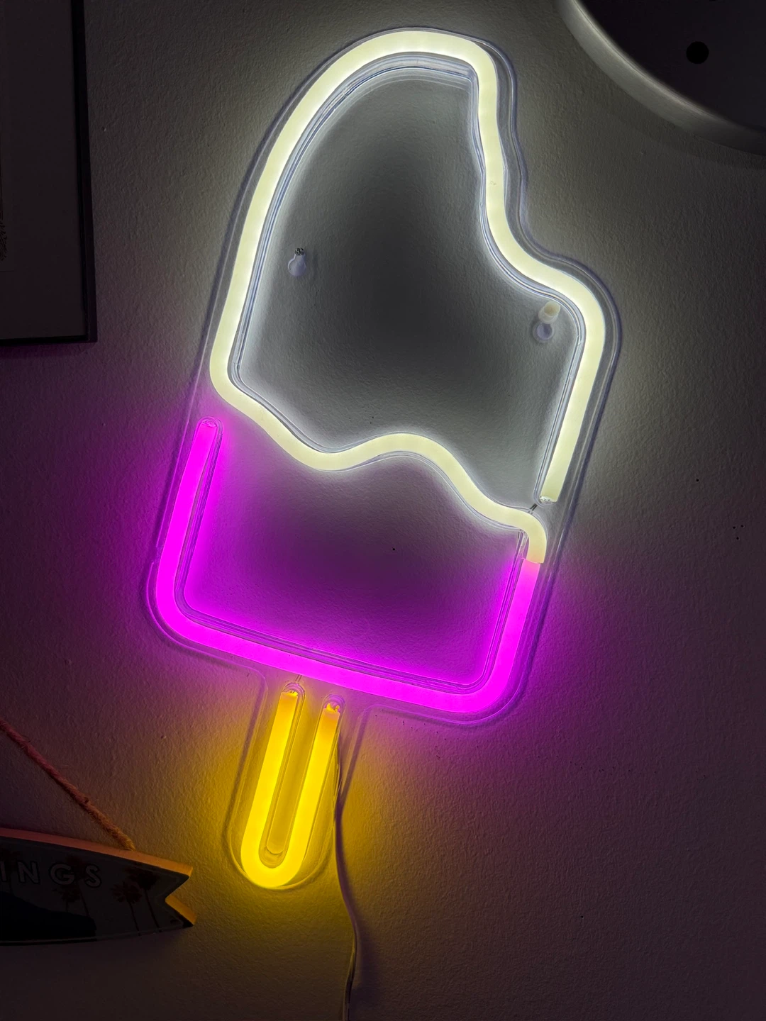 Neon Light Signs (Ice Cream & Cactus) - $5 for Both - photo 2