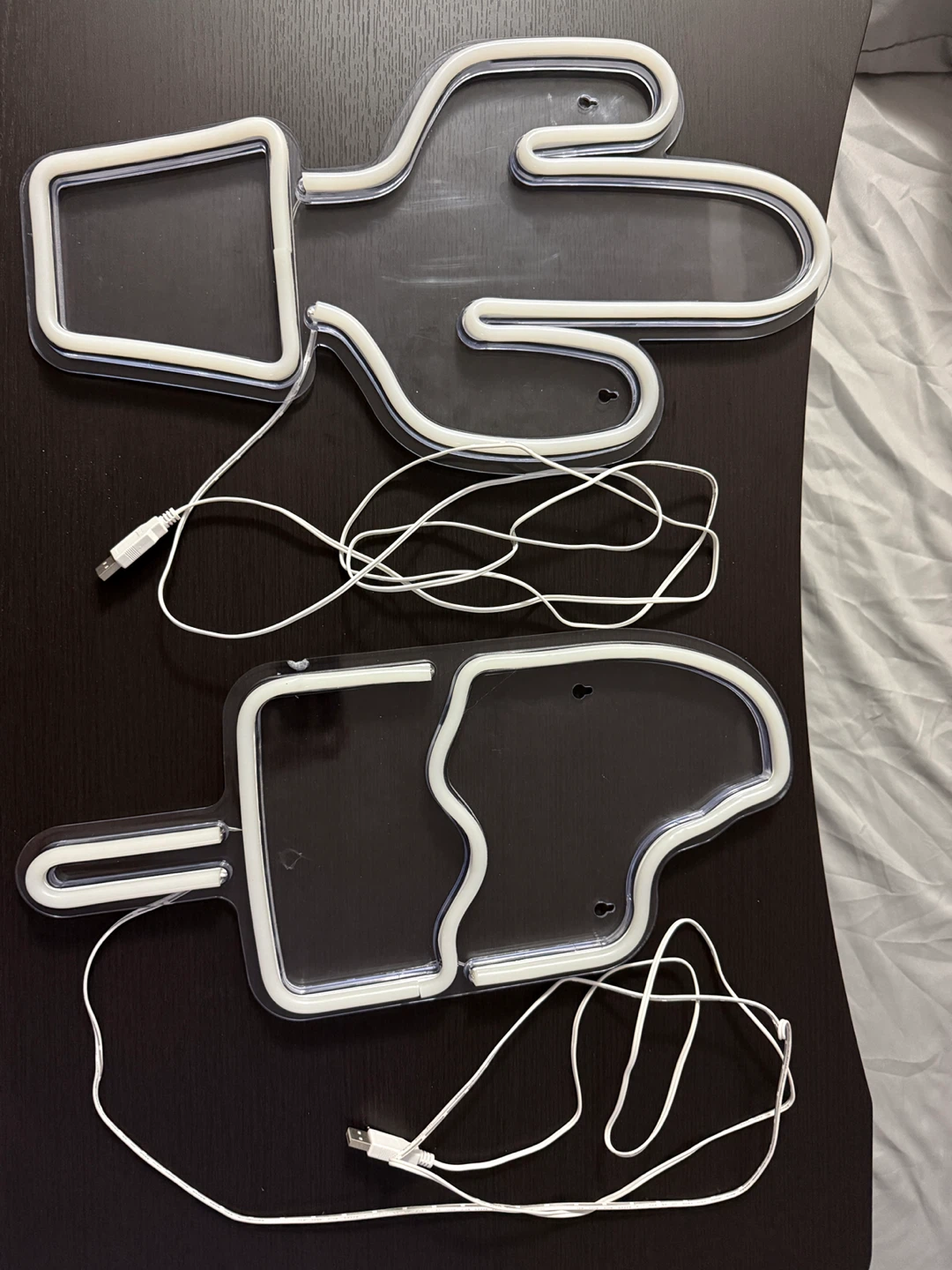 Neon Light Signs (Ice Cream & Cactus) - $5 for Both - photo 3