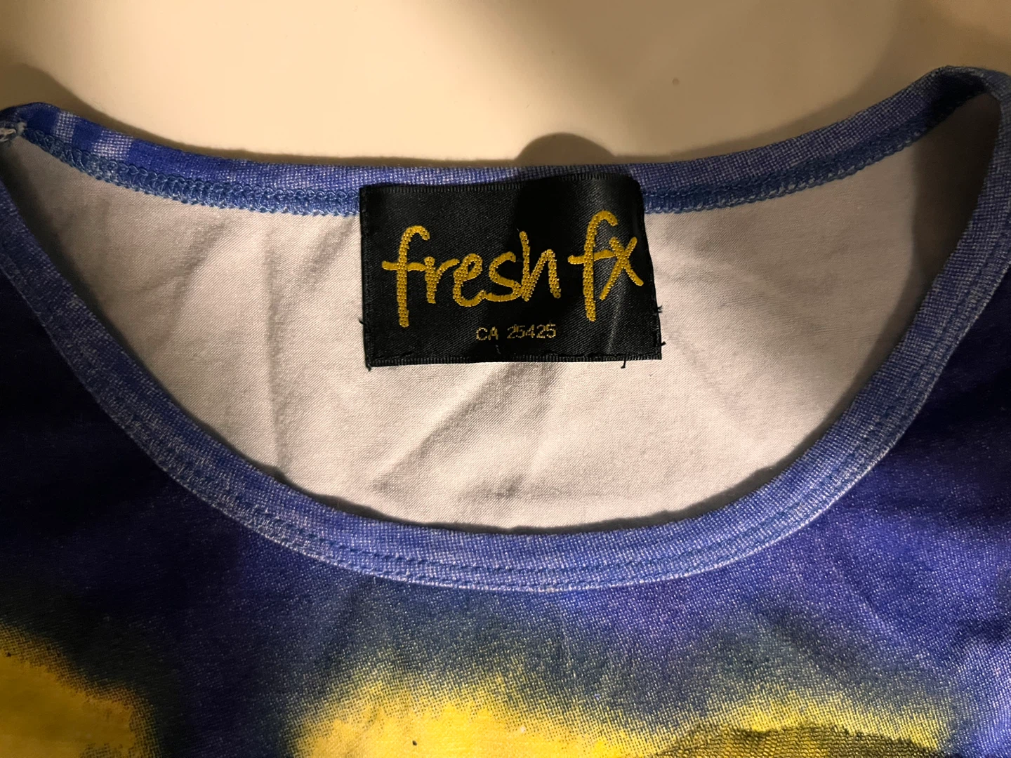 Fresh FX Tie-Dye Lace Trim T-Shirt - photo 3