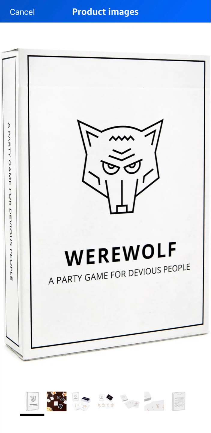 Werewolf Party Game – Complete Set | 7–35 Players - photo 3