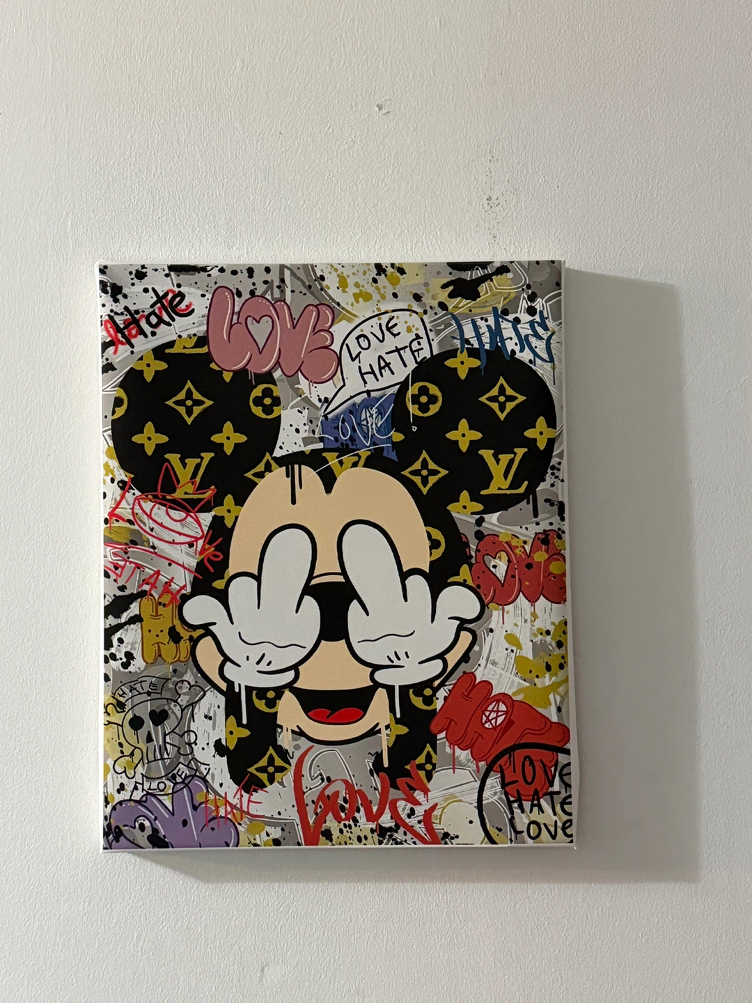Mickey Mouse Canvas Wall Art (40x50 cm)
