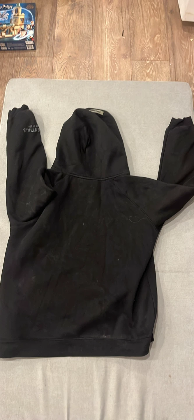 Fear of God ESSENTIALS Black Hoodie - photo 5