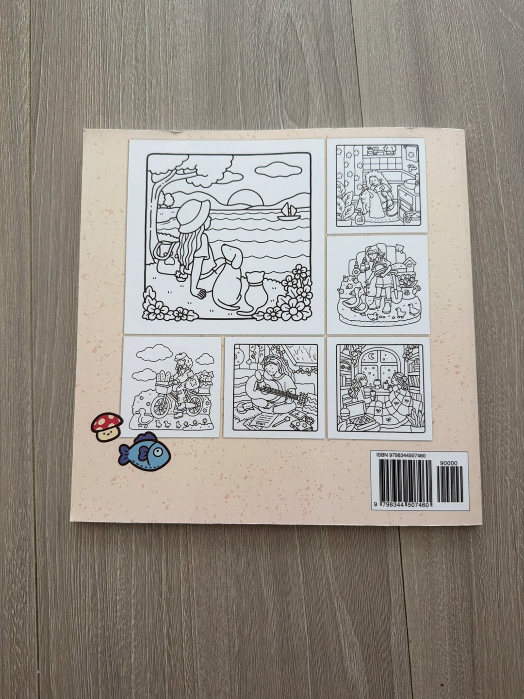 Girl Moments Coloring Book by Coco Wyo – Gently Used - photo 2