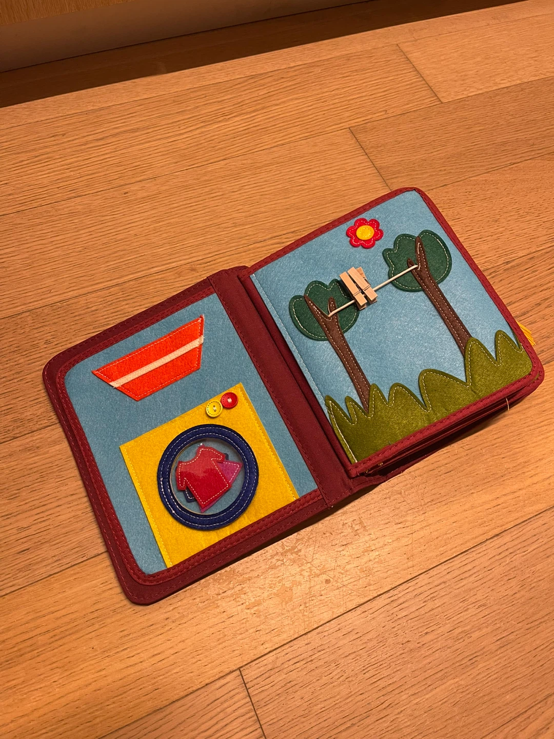 Montessori Quiet Book for Toddlers – Like New – - photo 4