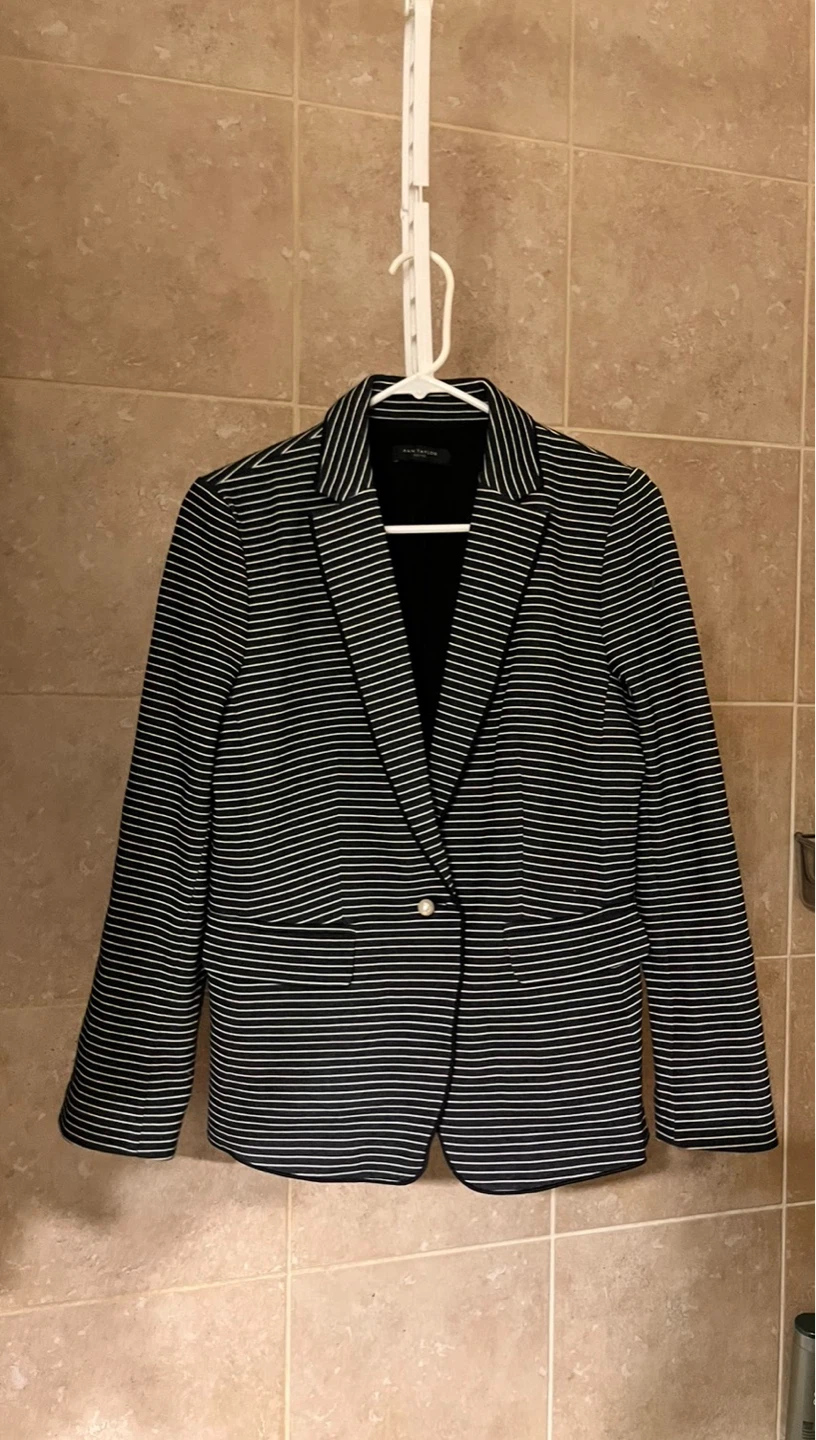 Ann Taylor Striped Blazer