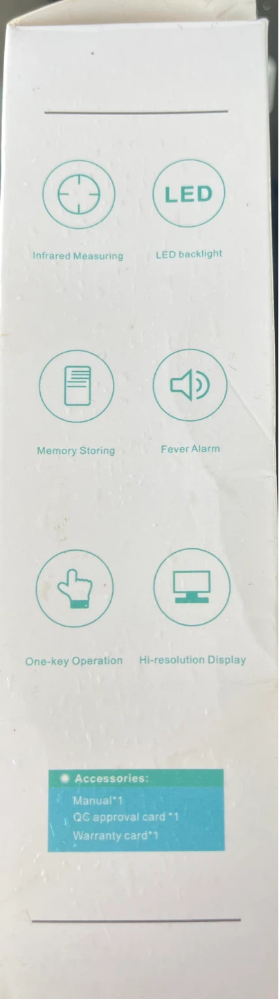 Non Contact Infrared Body Thermometer JRT-017 - photo 3