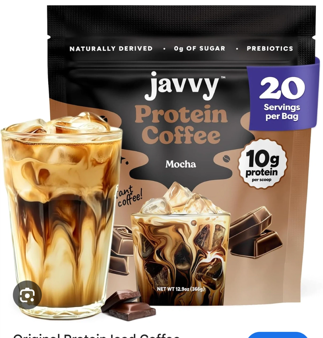 Javy Protein Coffee Mocha - 20 Servings