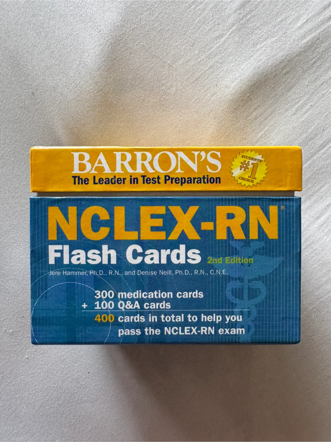 Barron's NCLEX-RN Flash Cards, 2nd Edition