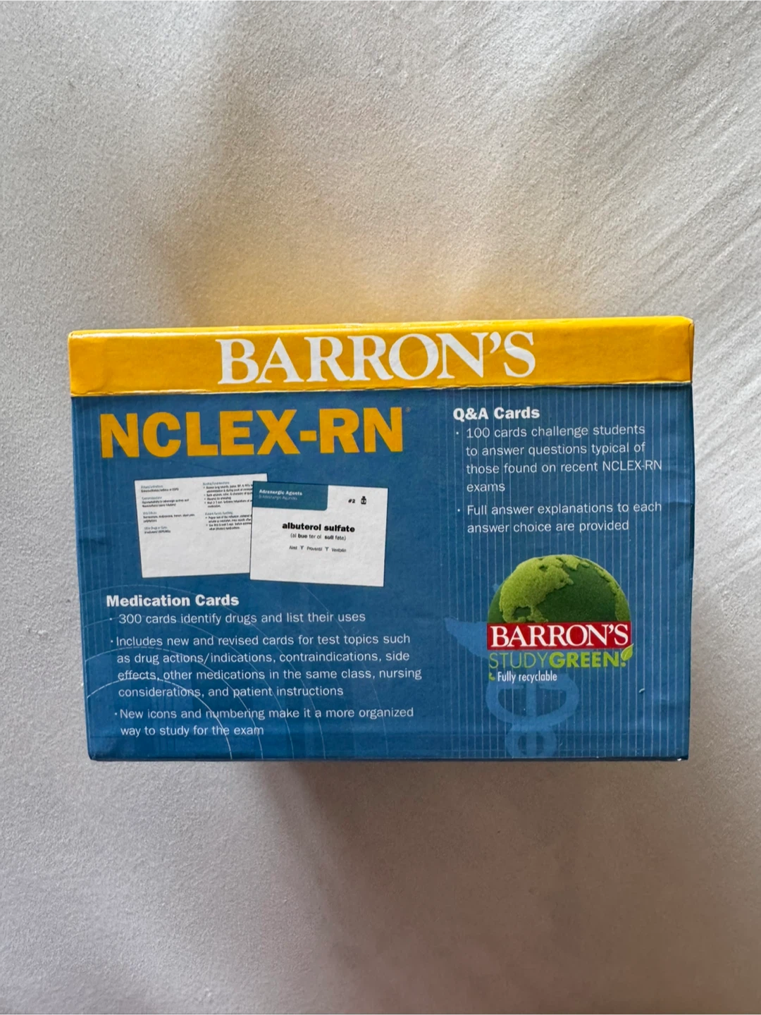 Barron's NCLEX-RN Flash Cards, 2nd Edition - photo 3