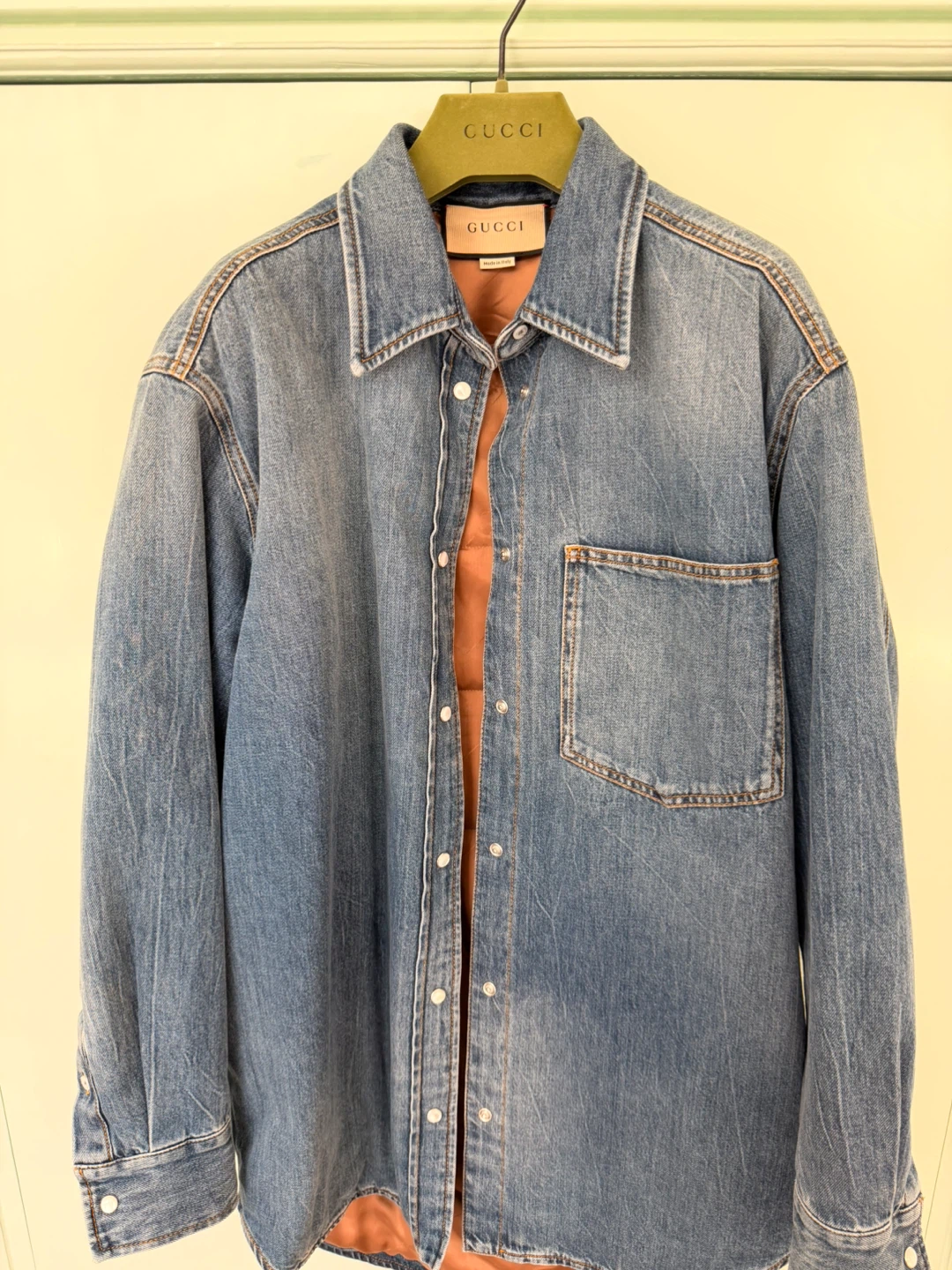Gucci Denim Shirt Jacket