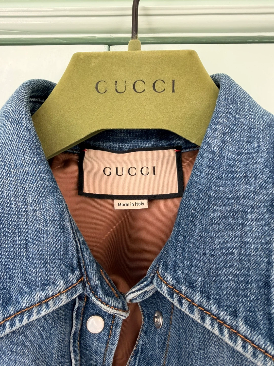 Gucci Denim Shirt Jacket - photo 2