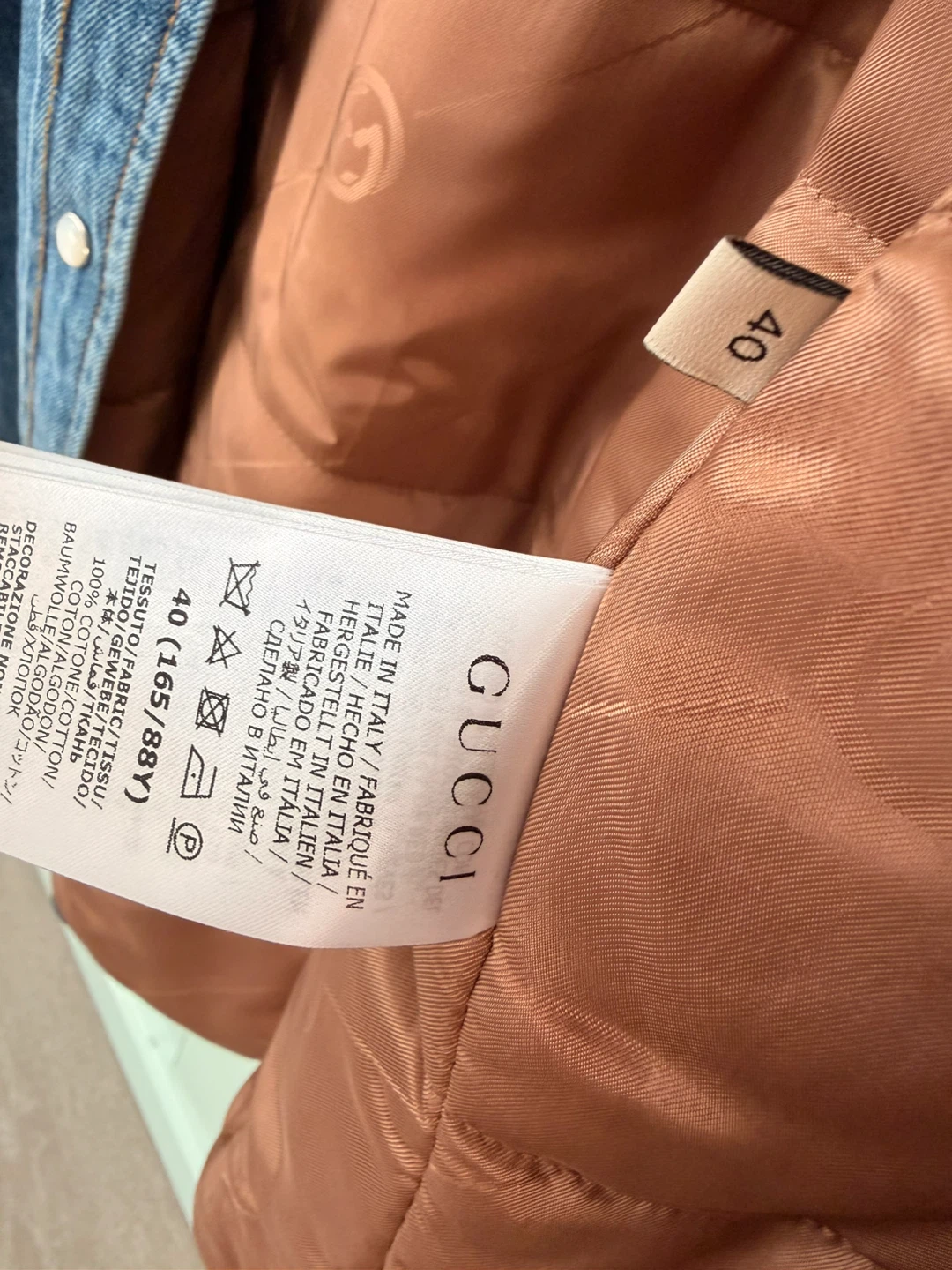 Gucci Denim Shirt Jacket - photo 4