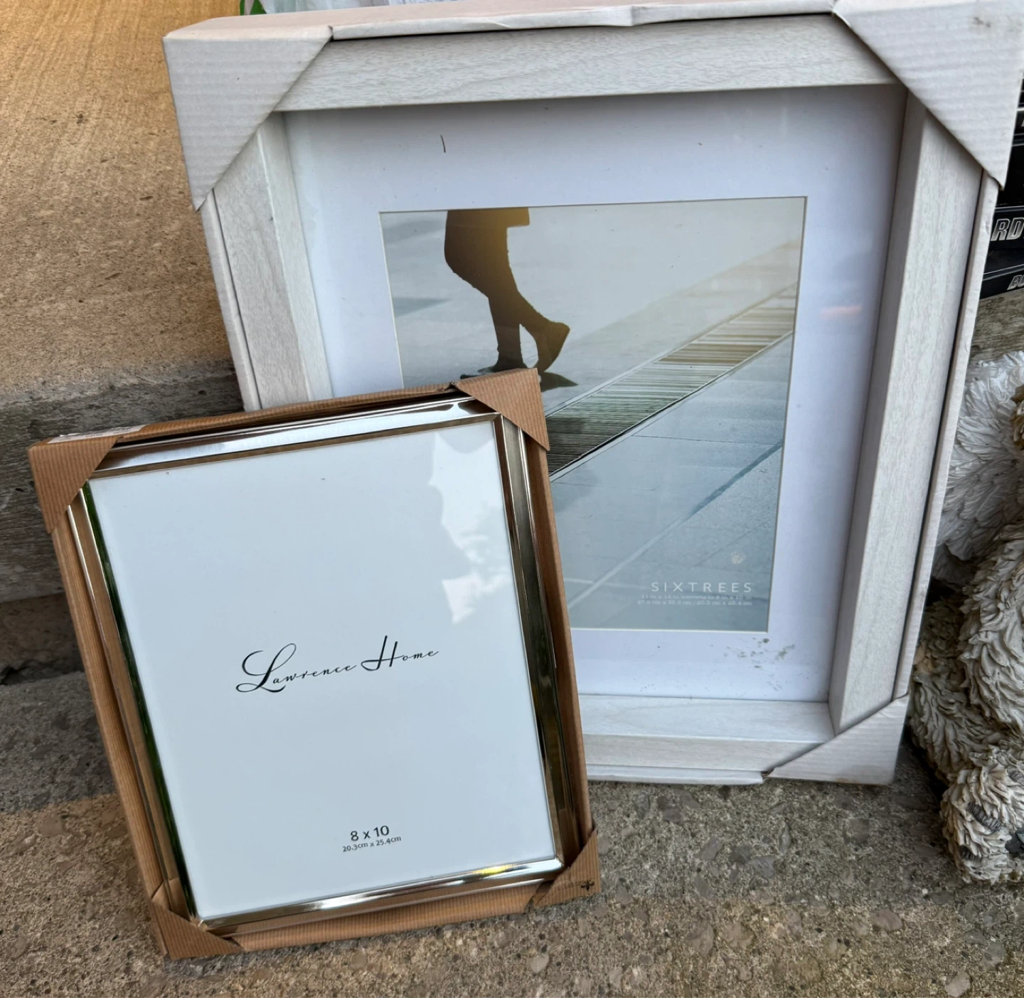 Two Picture Frames: Lawrence Home 8x10 and Sixtrees