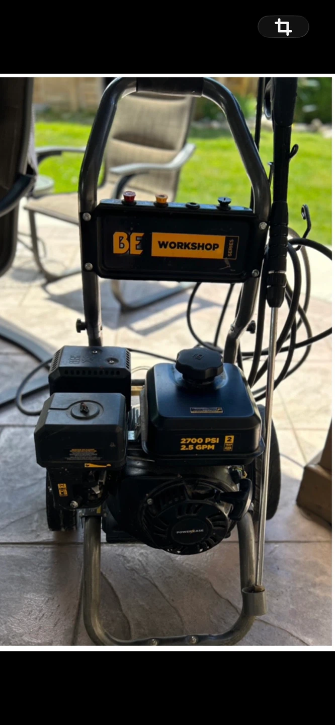 BE G Workshop 2700 PSI 2.0 GPM Power Washer