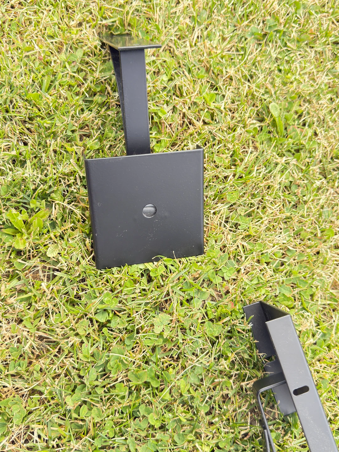 Black Metal Shelf Brackets - photo 3