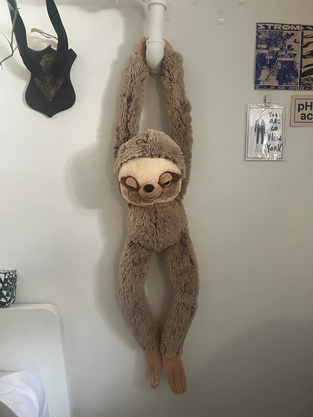 Plush Sloth Hanging Toy (stuffed animal)