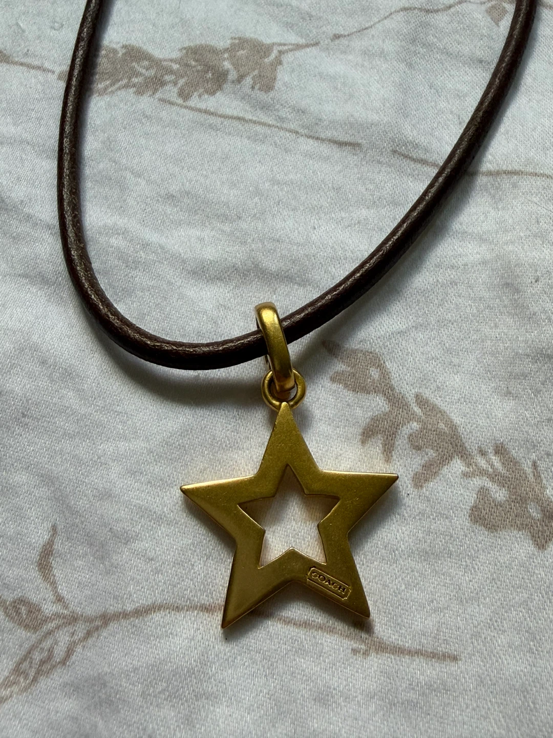 Rare Vintage Coach Star Pendant Chocker Necklace - photo 4