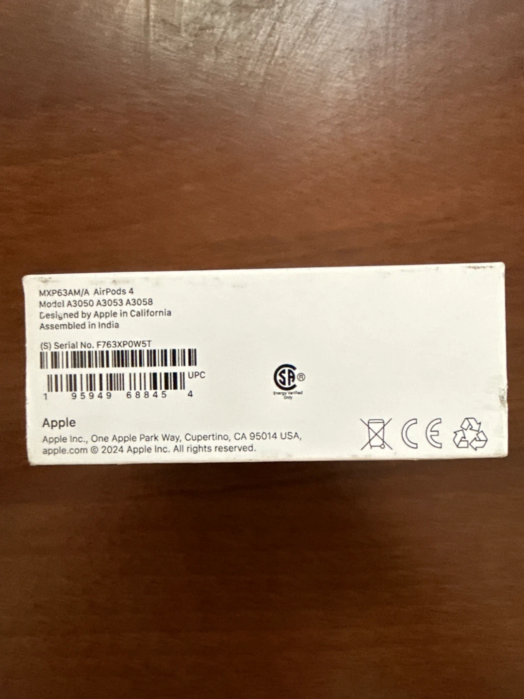 Apple AirPods 4 Wireless Headphones - photo 3