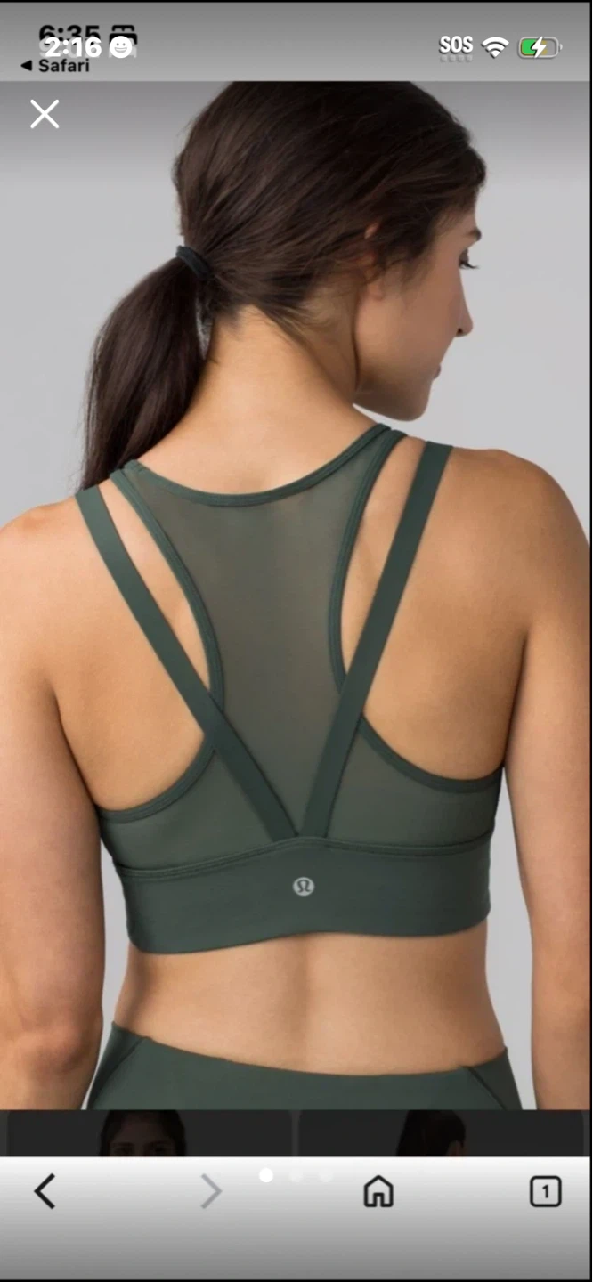 Lululemon Sports Bra size 6