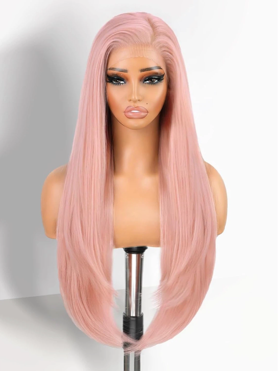 Pink "Forever Focus On Your Beauty" Lace Front Wig