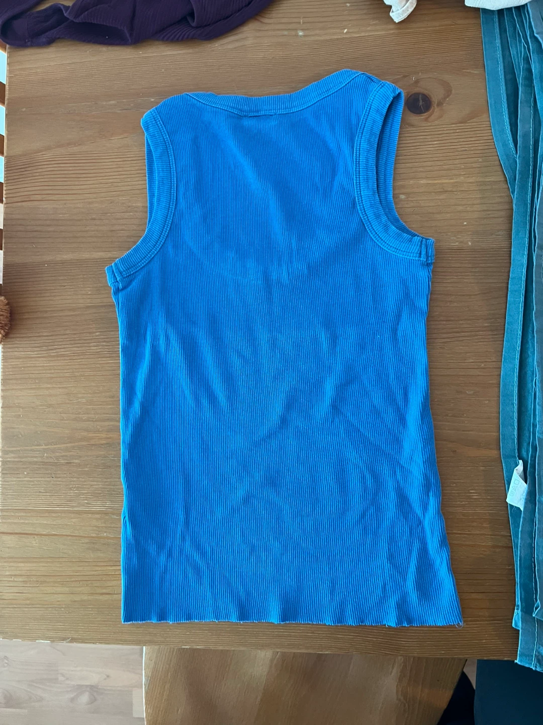 Blue Cotton On Ribbed Tank Top - photo 2