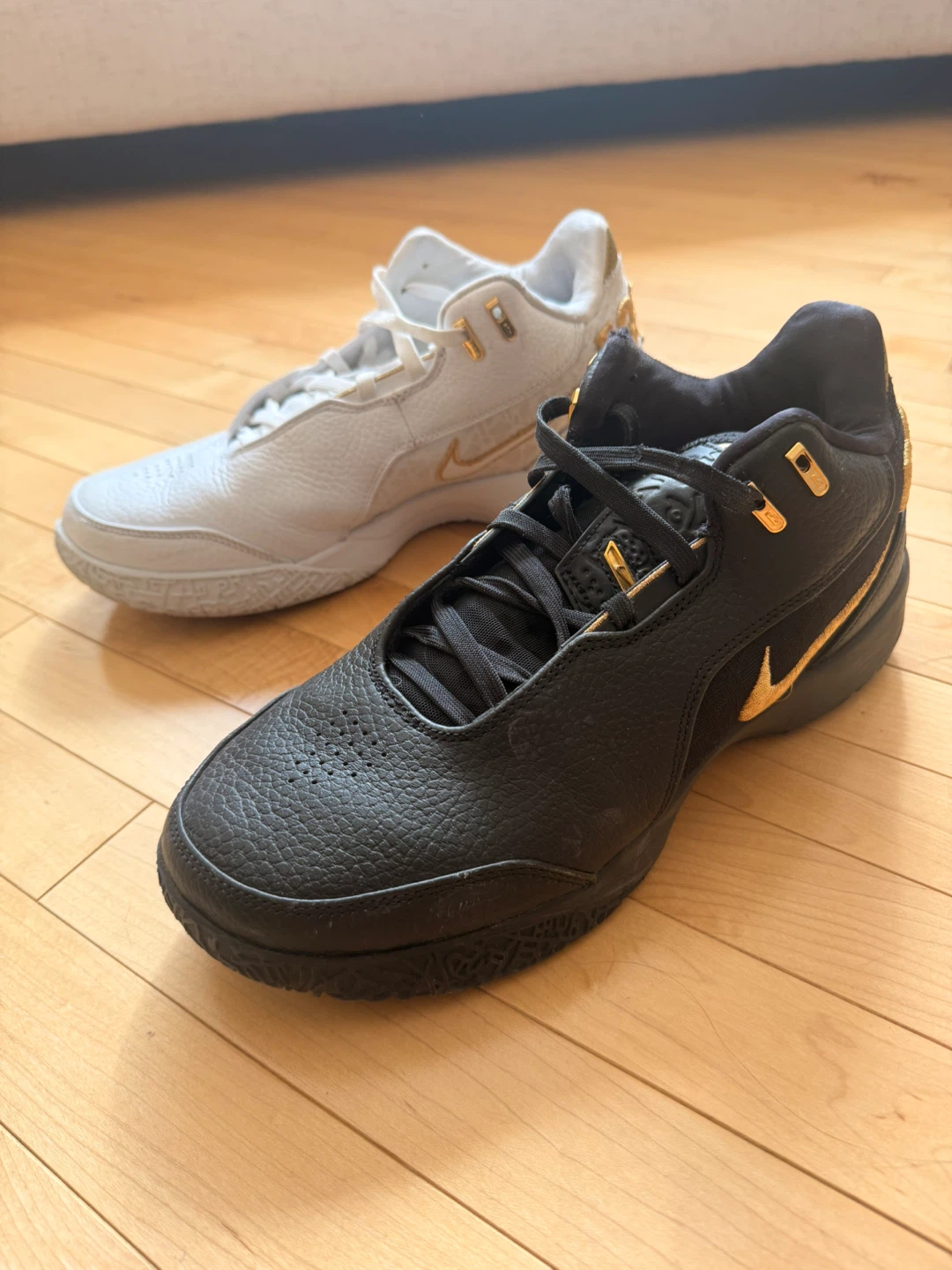 LeBron NXXT Gen AMPD White and Black