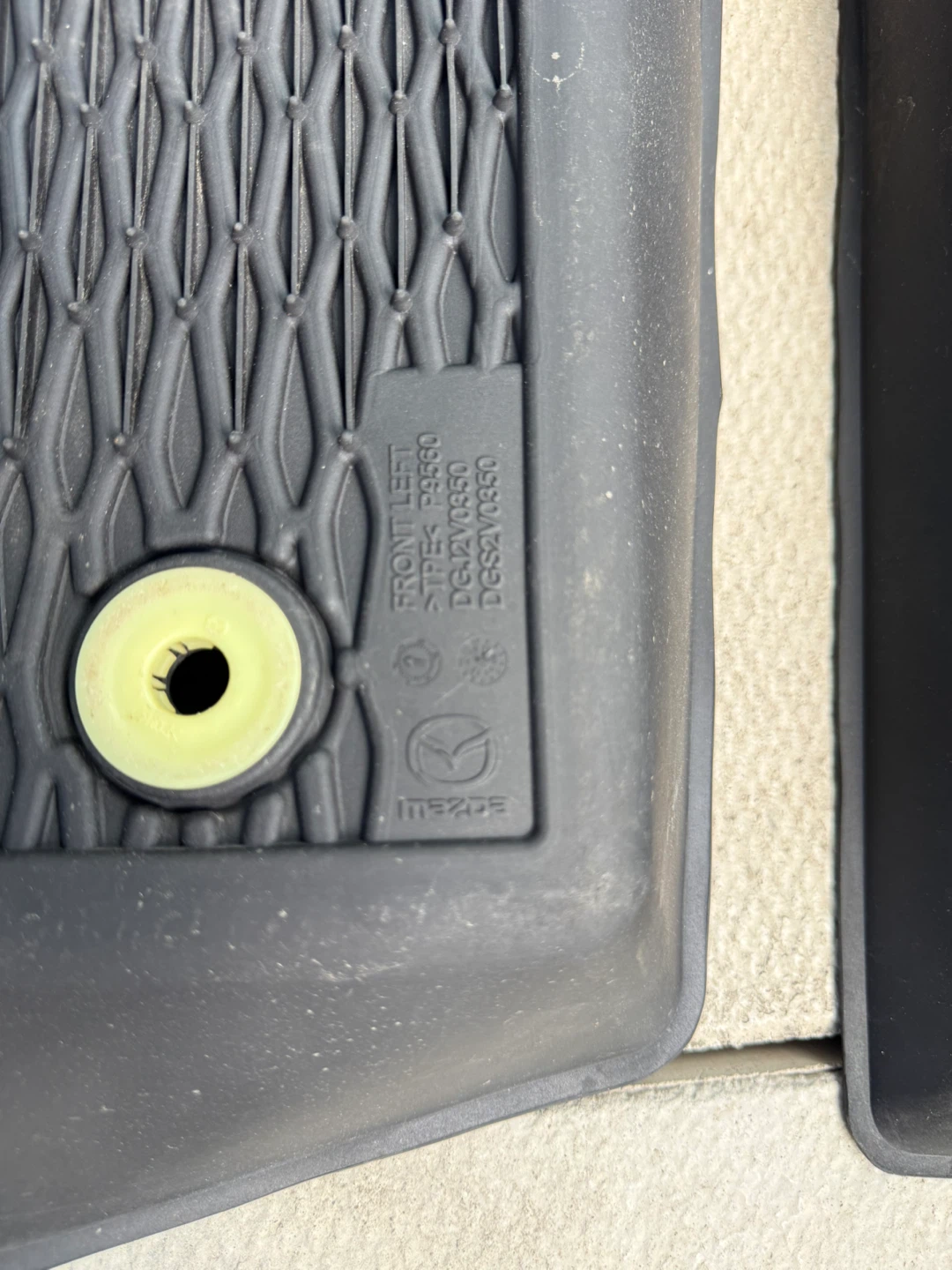 Official OEM Mazda CX-30 High-Wall Rubber Mats (Set of 4) - photo 5