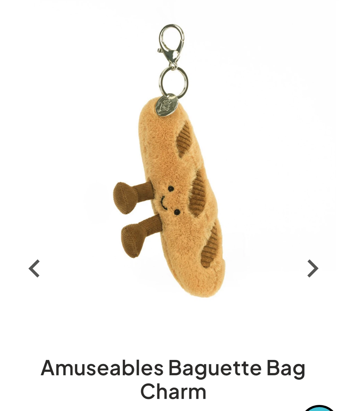 Jellycat Amuseables Baguette Bag Charm - photo 2