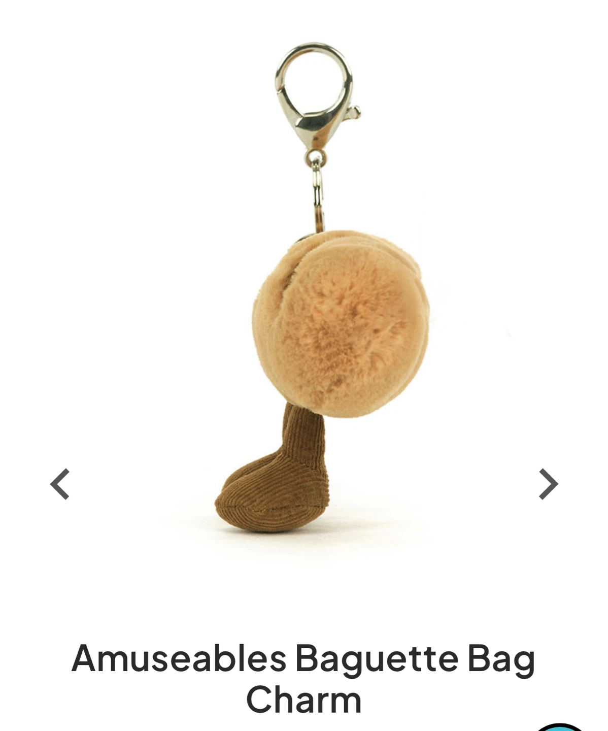 Jellycat Amuseables Baguette Bag Charm - photo 3